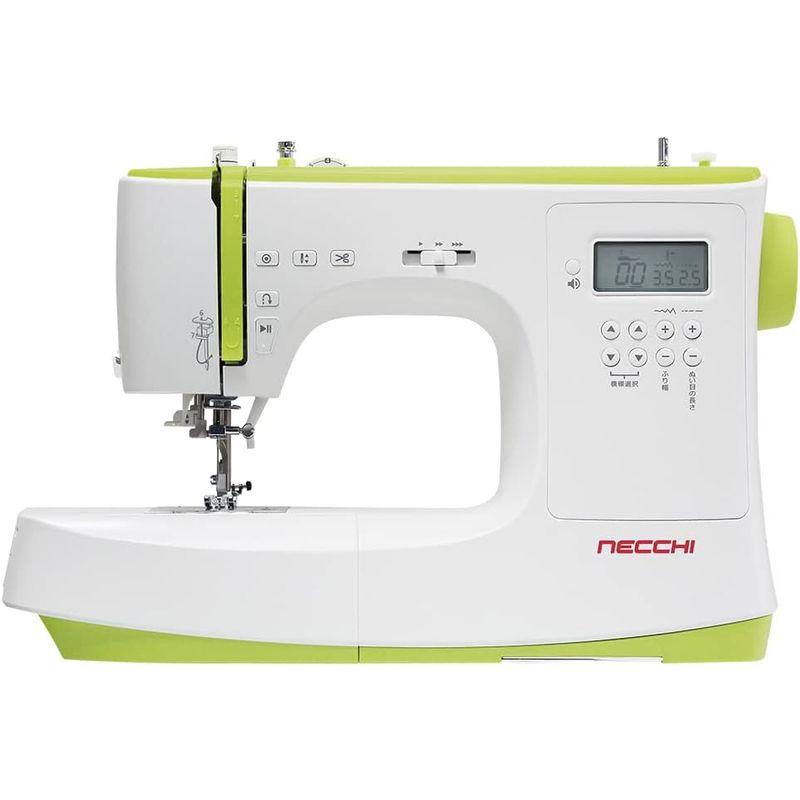 【美品】 NECCHI(ネッキ) コンピューターミシン イエローグリーン(NC-100D-YG) 【DGJ9674288703】(35090円)