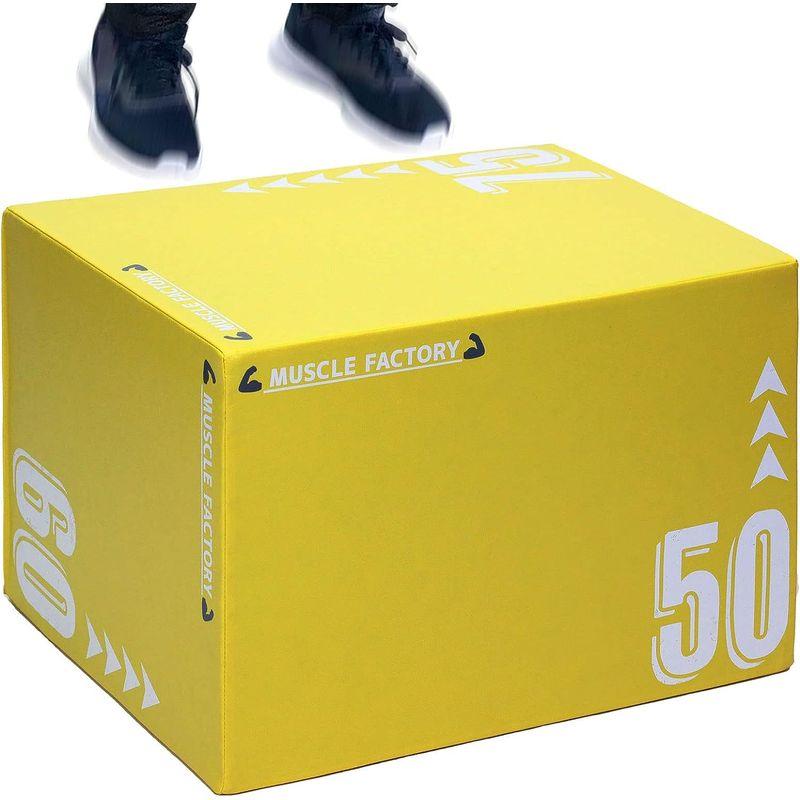 MUSCLE FACTORY プライオボックス ソフト 50×60×75cm ジャンプボックス プライオメトリクス ボックス ステップ台 エ FACTORY プライオボックス ソフト 50×60×75cm ジャンプボックス プライオメトリクス ボックス ステップ台 エ 　