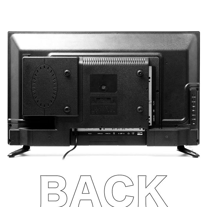 ティーズ　DVDプレーヤー内蔵　/録画機能搭載 　24型　液晶テレビ 　ホワイト ティーズ DVDプレーヤー内蔵 /録画機能搭載 24型 液晶テレビ