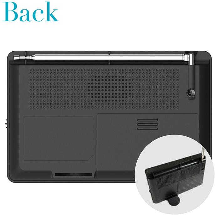 ポータブルテレビ ポケットラジオ ワンセグ AM/FMラジオ 4.5インチ IPS
