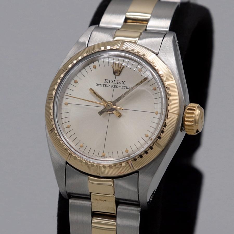 Oh済 ヴィンテージ レディース腕時計 1980年 ロレックス アンティーク 6724 Ss Yg パーペチュアル オイスター パーペチュアル コンビ Ca30 ヴィンテージ レディース 立花時計店 公式ショップから探す