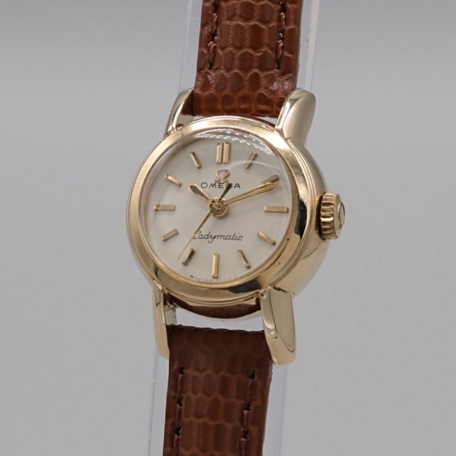 Oh済 立花時計店の 1950年代 オメガ ゴールドキャップ レディマティック アンティーク ゴールドキャップ