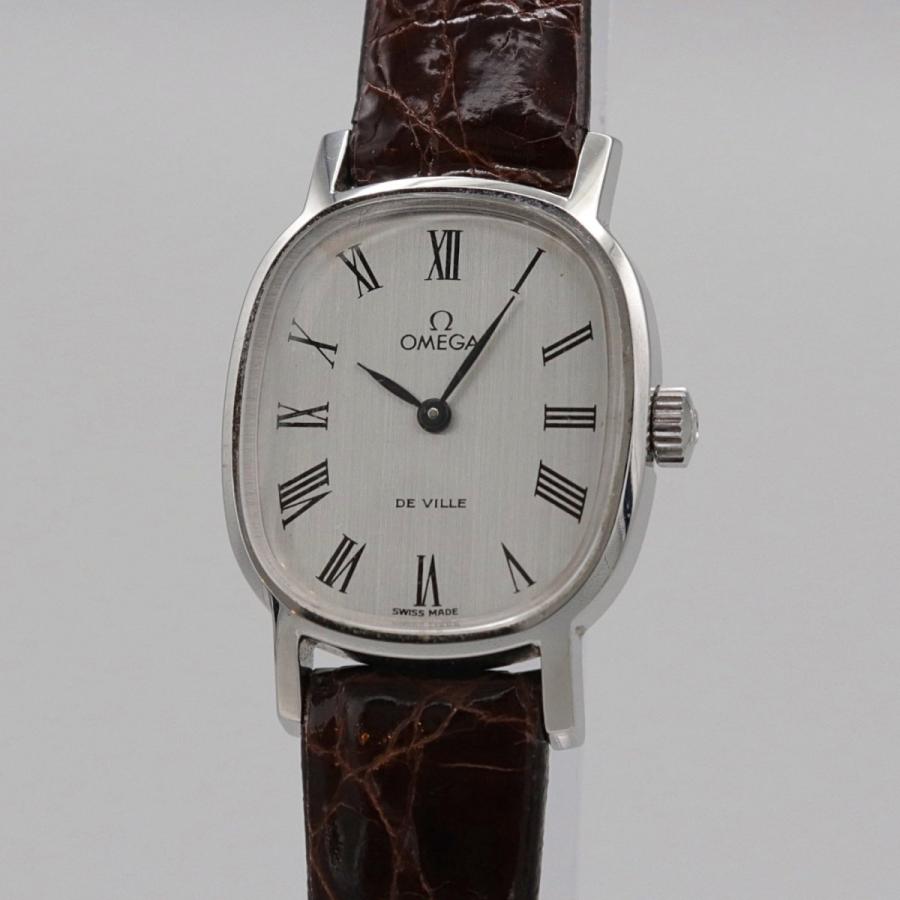 Oh済 1978年 オメガ デビル De Ville 手巻き アンティーク 腕時計 アクセサリー Cal625 アンティーク腕時計
