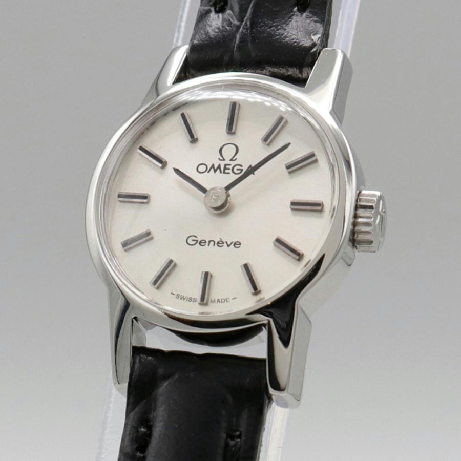 Oh済 1972年 アンティーク オメガ ジュネーブ ジュネーブ アンティーク腕時計 Cal485 レディース ヴィンテージ 手巻 腕時計