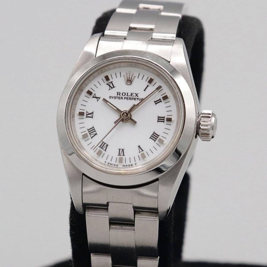 Oh済 1997年 ロレックス アンティーク ロレックス オイスター レディース 立花時計店 パーペチュアル アンティーク腕時計