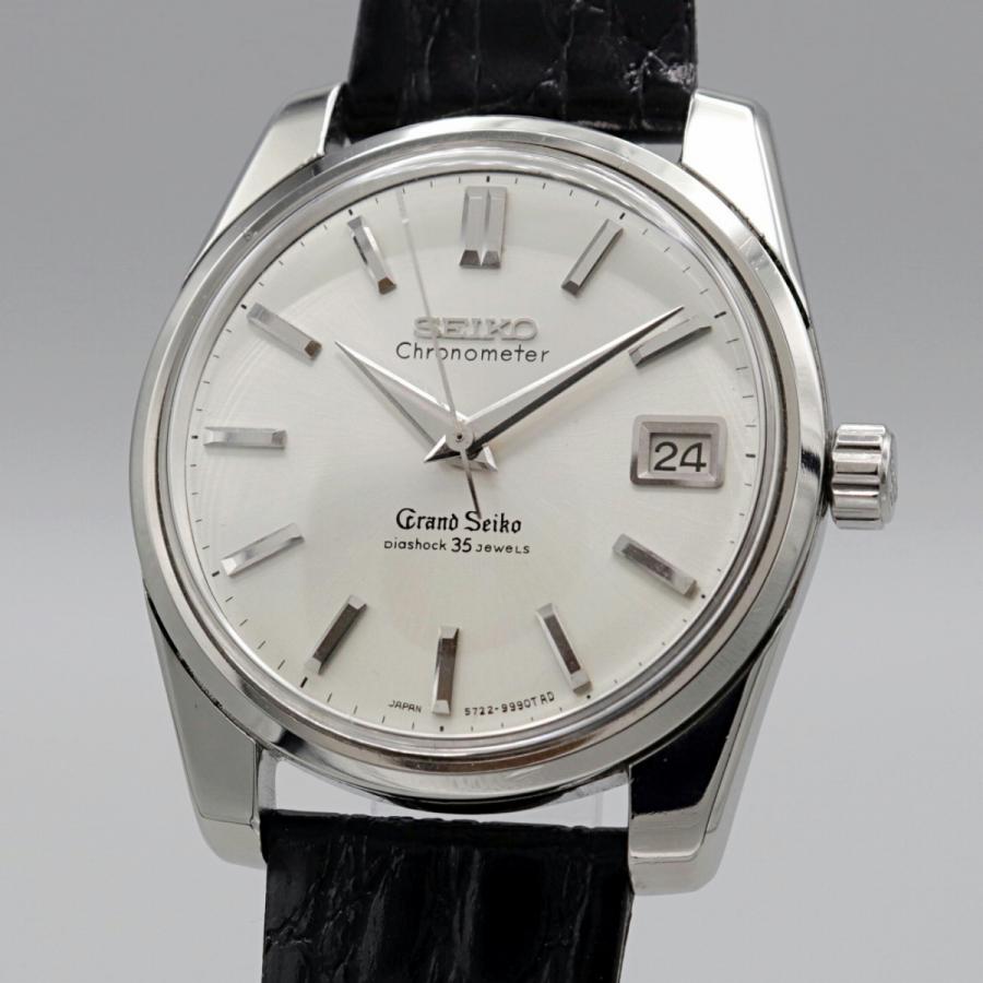 【OH済】1964年製 グランドセイコー 43999 アンティーク 獅子メダル 希少 クロノメーター 純正ベルト ヴィンテージ アンティーク腕時計