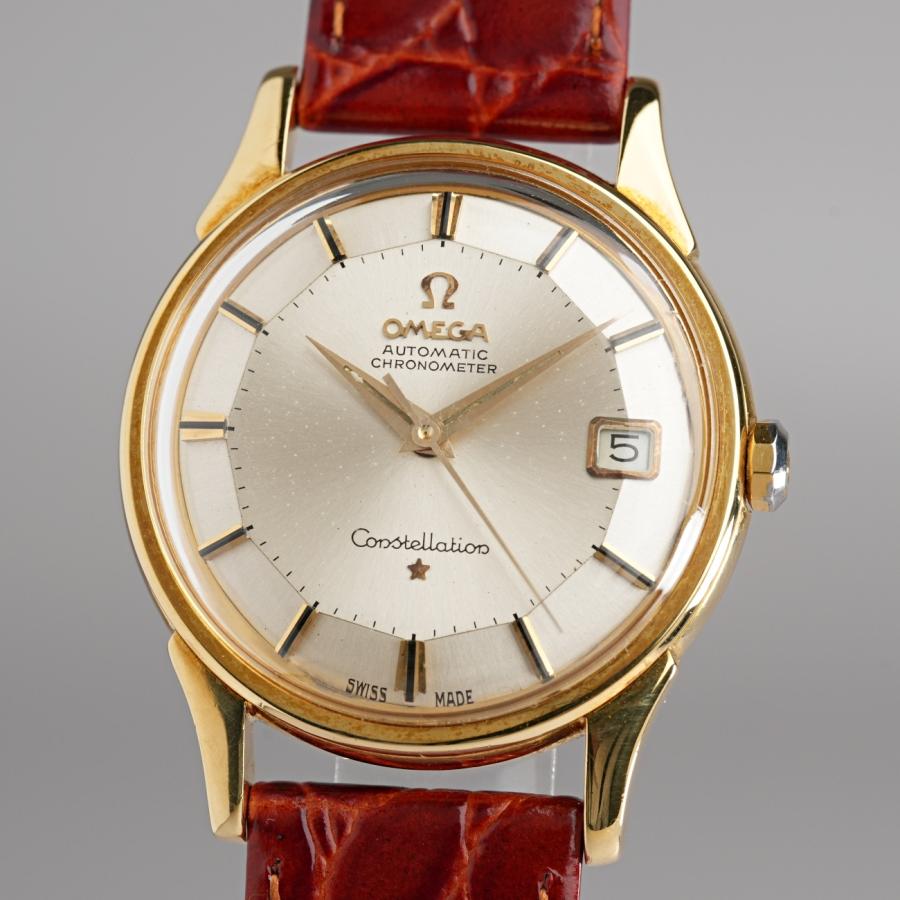 Constellation（OMEGA） 【OH済】1966年 K18金無垢 12角 オメガ  