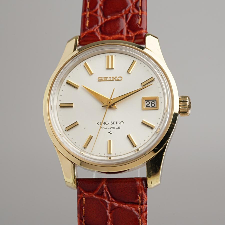 キングセイコー　腕時計　4402-8000　手巻　アナログ　KING SEIKO King Seiko（SEIKO） 【OH済】1967年 キングセイコー 4402-8000