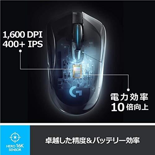 Logicool G ゲーミングマウス ワイヤレス G703h ブラック 無線 エルゴノミクス ゲームマウス ワイヤレス充電 G703 0173 Libertaco Shop ヤフー店 通販 Yahoo ショッピング