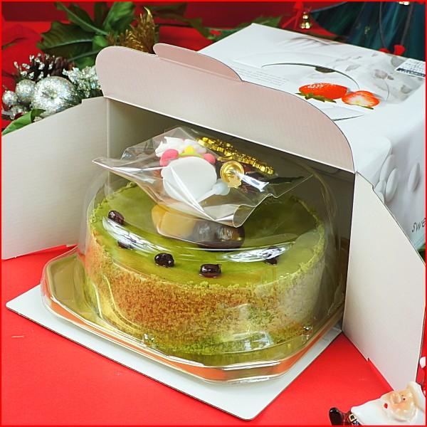 クリスマスケーキ 2026 予約 プレゼント ギフト スイーツ お菓子 送料無料 抹茶クリスマスケーキ 5号 早割 早期割引 | たちかわ | 05