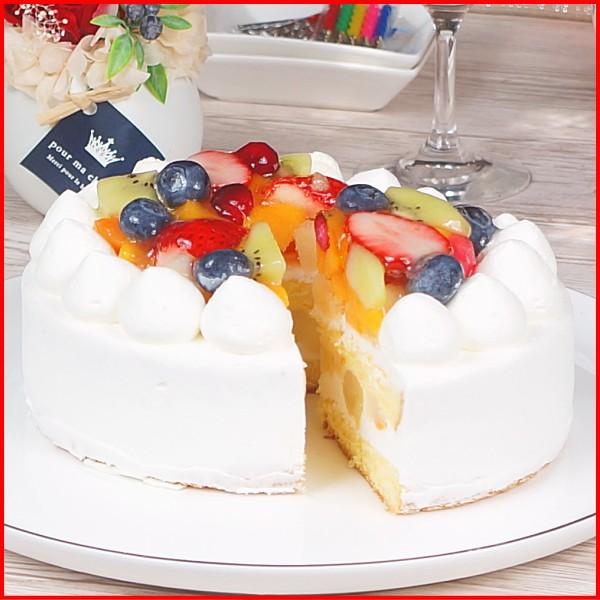 スイーツ 送料無料 誕生日ケーキ ギフト フルーツ 生デコレーションケーキ 5号 Tk410 たちかわ 通販 Yahoo ショッピング