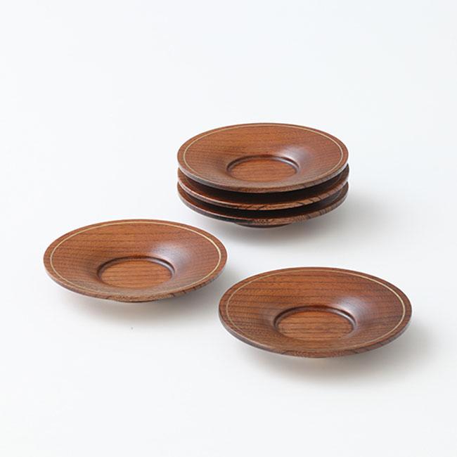 茶托 たち吉 金線欅 茶托 木製 5枚セット おしゃれ シンプル 茶たく 京都たち吉 通販 Yahoo ショッピング