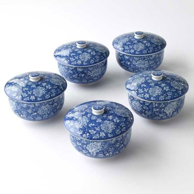 たち吉 染牡丹 蓋付お茶呑茶碗 木箱入 湯飲み 来客用 お茶セット 5客セット お湯飲み茶碗 お湯呑み茶碗 茶器 美濃焼 和食器セット 贈り物 ギフト 9 0199 京都たち吉 通販 Yahoo ショッピング