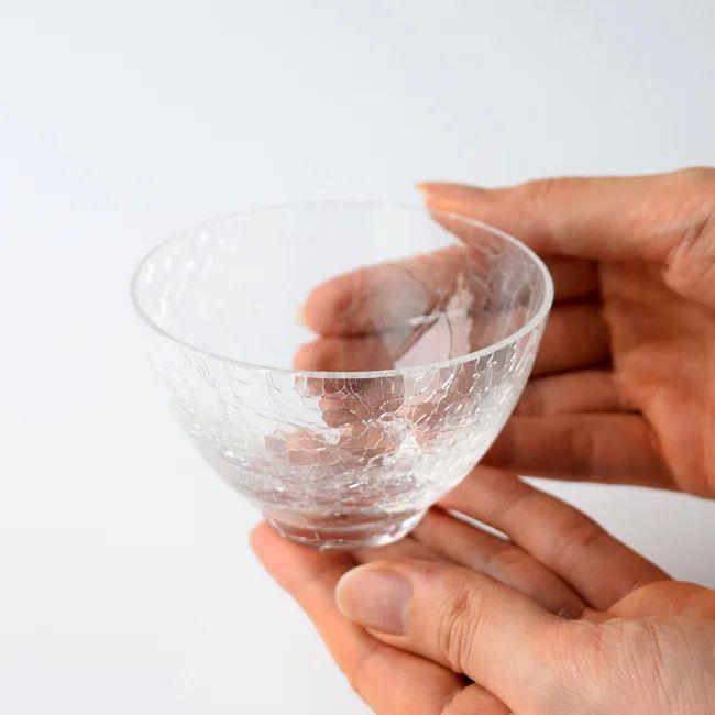 たち吉 雪あかり 冷茶碗 5点セット 和食器 ブランド 湯飲み 来客用 お茶セット 夏用 冷茶グラス クリスタルガラス製 プレゼント ギフト 贈り物 ラッピング お待たせ