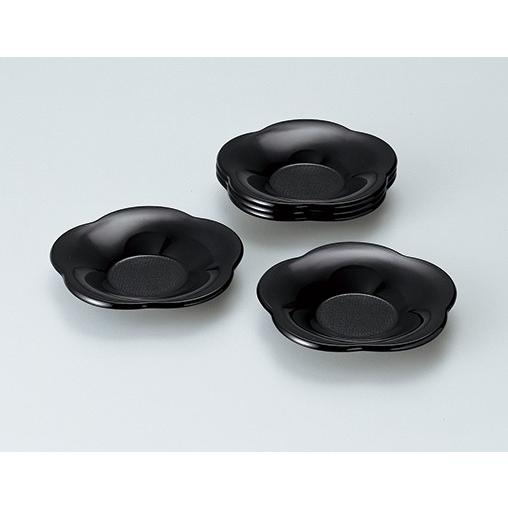 茶托 茶たく コースター 来客用 お茶セット 5枚セット 梅型 茶器 漆器 越前塗 贈り物 ギフト プレゼント たち吉 黒塗梅 茶托 652 0241 京都たち吉 通販 Yahoo ショッピング