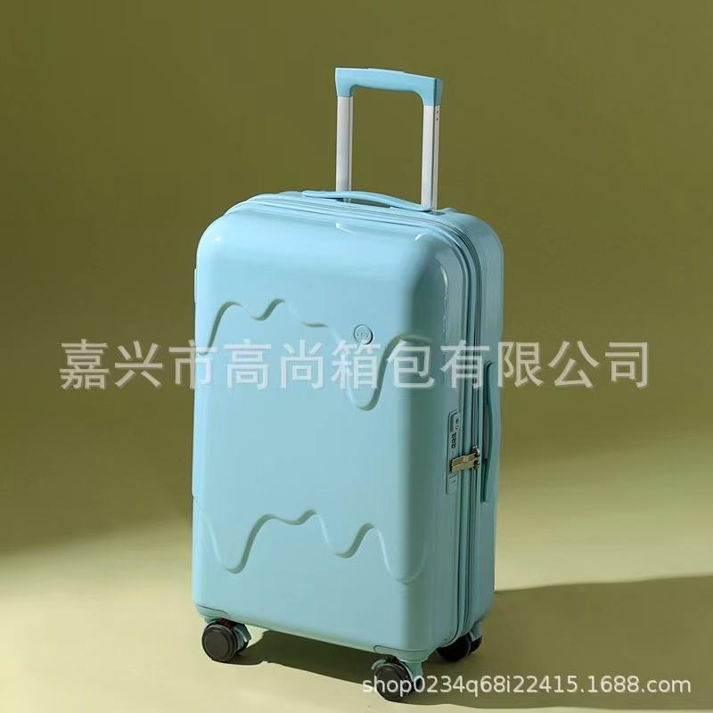 アイスクリーム スーツケース USBポート付き カップホルダー搭載 機内持込み可 子供 キャリーケース ジッパー おしゃれ かわいい 軽量 大容量｜tachikishop｜04