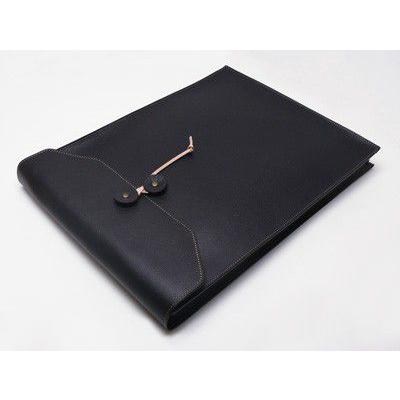 ダンヒル 黒の本革製書類ケース A4対応 ダンヒル 黒の本革製書類ケース A4対応 ダンヒル 黒の本革製