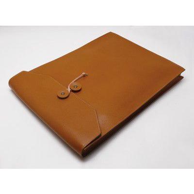 A4サイズ書類入れ 封筒型レザーケース 本革 ビジネスバック 縦長タイプ