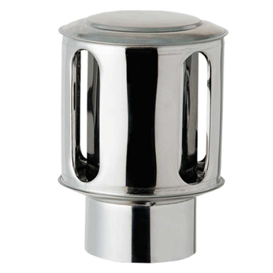 ステンレスSUS430煙突 丸トップ φ106mm φ100ｍｍ 厚み0.3mm 本物◇