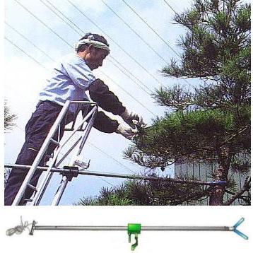 遠近調整剪定 アルミ三脚用支持棒 希棒 8尺〜12尺用 ミツル : ザ 遠近調整剪定 アルミ三脚用支持棒 希棒 8尺〜12尺用 ミツル : ザ