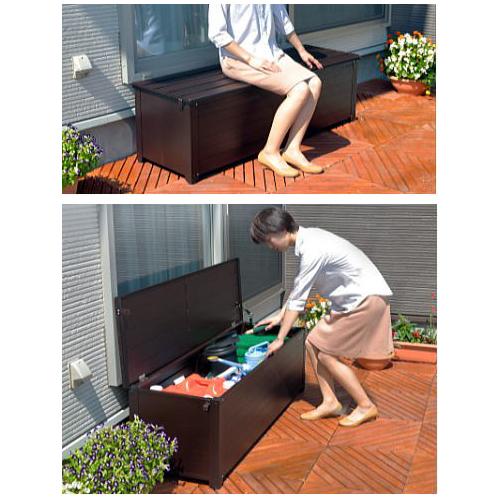 GREEN LIFE（グリーンライフ） アルミベンチストッカー ABS-84P