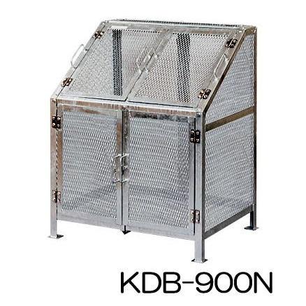 メッシュごみ収集庫 KDB-900N (組立式) グリーンライフ ［大型ゴミ箱 ゴミ集積箱］ yuas