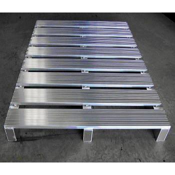 アルミパレット AS-0908 単面二方差し 900×800×120mm : ザ・タッキー