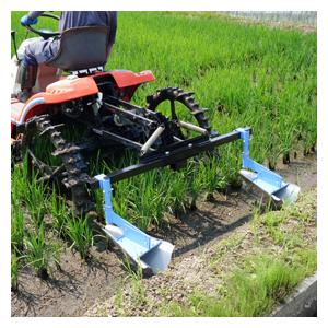 水田用溝切機 PDS-2 ヒッチ無 田植機アタッチメント溝切機 田植機用溝切機 水田 溝切り機 田植え機 美善 個人宅配送不可 ※ヒッチは付属しておりません | ブランド登録なし