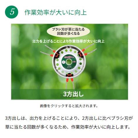 動画あり) まる刈りくん＋クリスタルドラゴンjr.(低草＆芝用替刃)50本