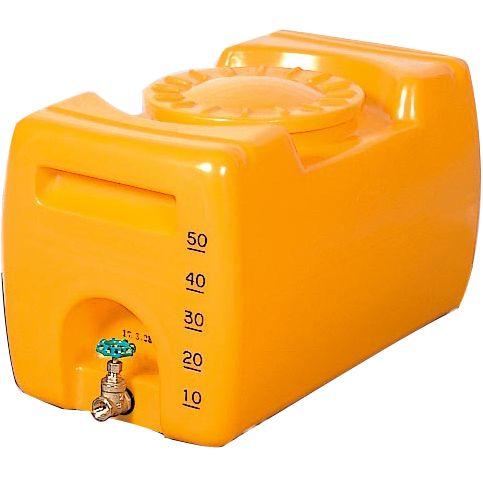 高品質 高耐久) ゴードー ローリータンク L-50 (バルブ1/2付き) ドレン