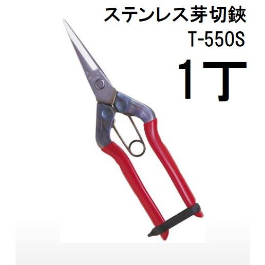 CHIKAMASA（近正） (メール便À可) ステンレス芽切鋏 T-550S 本職