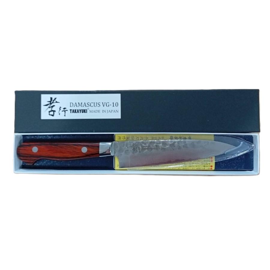 堺孝行 33層槌目ダマスカス ペティナイフ 80mm VG10 オフィシャルショップ
