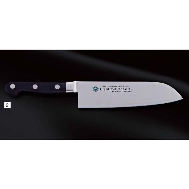 堺孝行 (特選国産品 正規品) グランドシェフ 三徳 180mm 10050 日本製