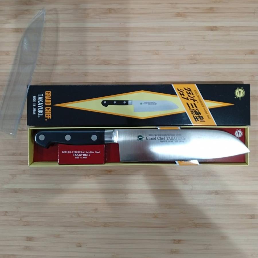 堺孝行 (特選国産品 正規品) グランドシェフ 三徳 180mm 10050 日本製