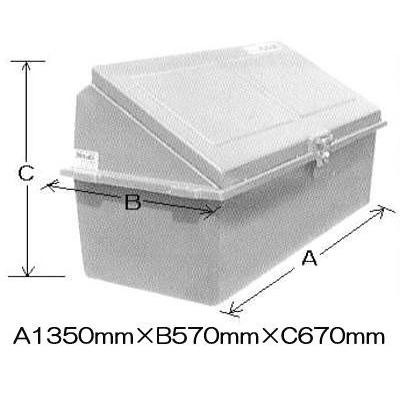 欠品中・納期未定) (青・白 色選択) プラキャビン PC-KS 大型ボックス