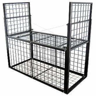 害獣 捕獲器 箱罠 IS-4 箱罠WB1800 (両開き) 組立式 イノシシ、シカ