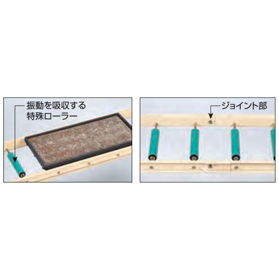 受け渡し予定者決定【値下げ】ローラーコンベヤ　2本セット 太陽工業 伸縮自在型 ローラーコンベア TX-38S-2 ローラー単列式 (法人