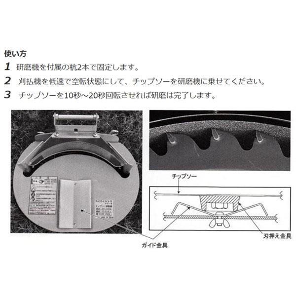 らくらくケンマ SK-1000 刈払機用 チップソー研磨機 新興工業 haya