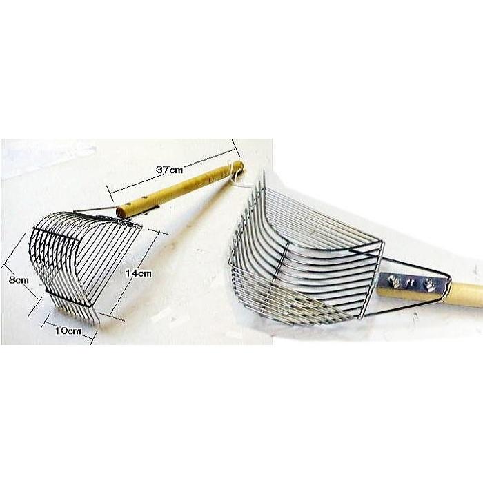 貝取り袋2枚 手袋2双 進呈) ステンレス製 貝取りジョレン (11本爪) 幅