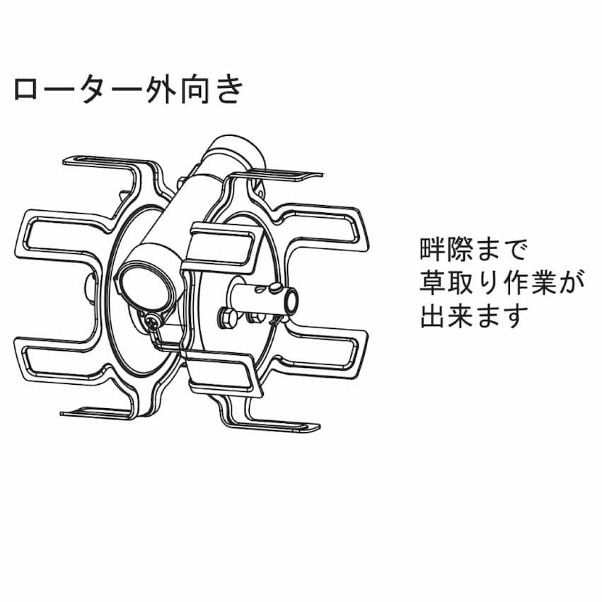 水草取りまーR専用替刃 交換用替刃 ローターブレード（ツイン）MTR-RBT アイデック | ブランド登録なし | 01