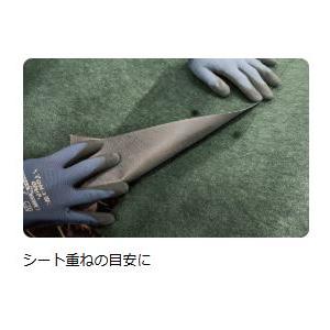 2本セット特価) 約10年耐用 ジスタス 防草シート 400G 2m×25m 厚さ2mm