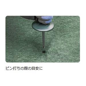 約10年耐用 ジスタス 防草シート 400G 2m×25m 厚さ2mm グリーン 