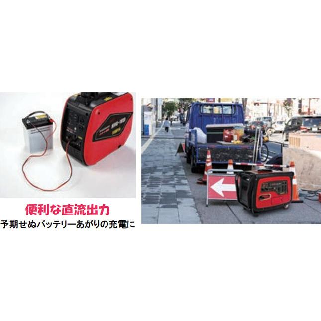 プロモート ガソリン式 インバーター発電機 PEG-900i 定格出力