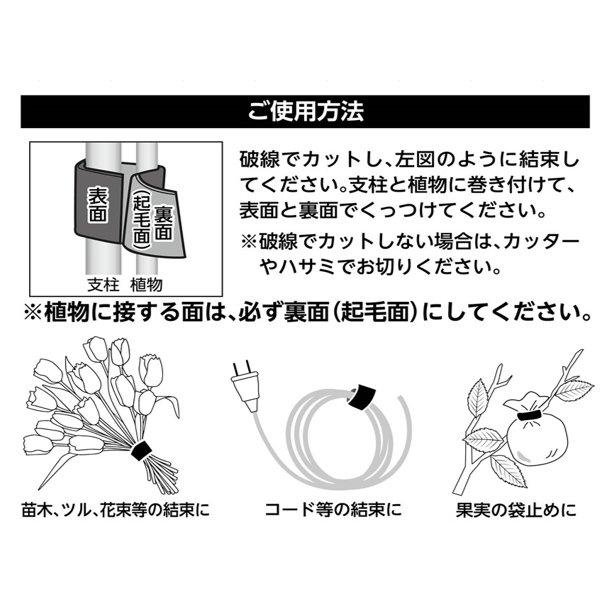 送料無料) 便利なガーデンテープ 幅15mm×10m巻 SV-7503 園芸に最適な