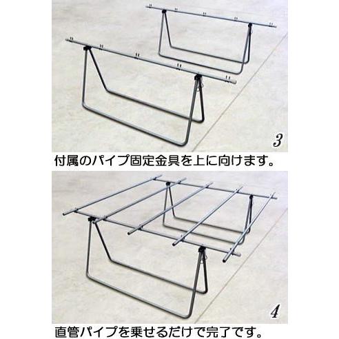 法人or営業所引取り かんたん シードベンチ L 90 5281 5台セット 栽培棚 育苗台 明和 気質アップ