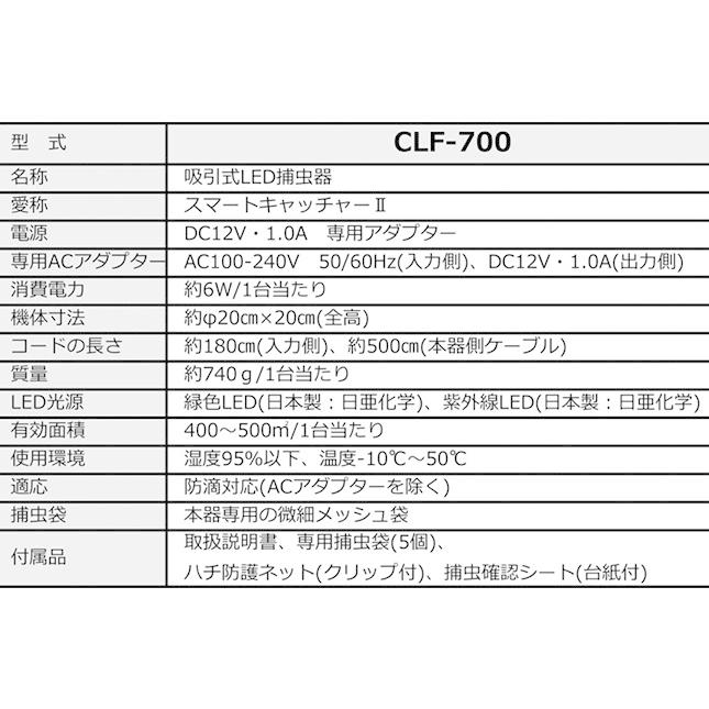 みのる産業 スマートキャッチャーII CLF-700 吸引式LED捕虫器 防 みのる産業 スマートキャッチャーII CLF-700 吸引式LED捕虫器 防