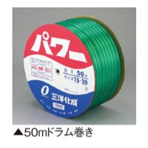 三洋化成 パワーホース 18×24mm 50m (ドラム巻) グリーン PW-1824D