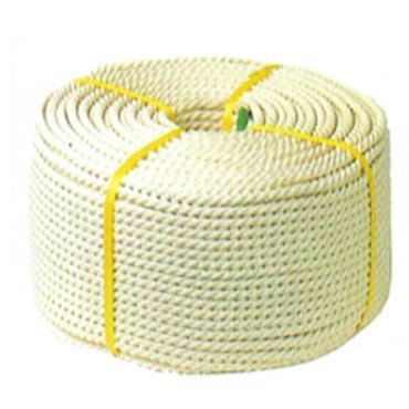 日本製 強力タイプ) クレモナロープ 8mm×200m 1巻 (国産品) 三つ撚り