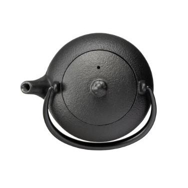 及源鋳造 (正規品 特選国産品) 南部鉄器 鉄急須 つぼみ形 小雪 0.6l E