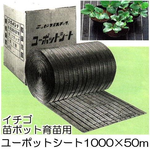 ニッセン ユーポットシート 1000mm 50m イチゴ苗ポット育苗用下敷きシート Saka0768 ザ タッキーyahoo 店 通販 Yahoo ショッピング